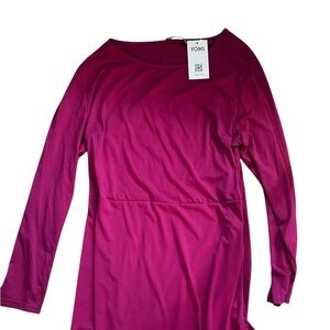 YOINS Fuchsia Long Sleeve Top